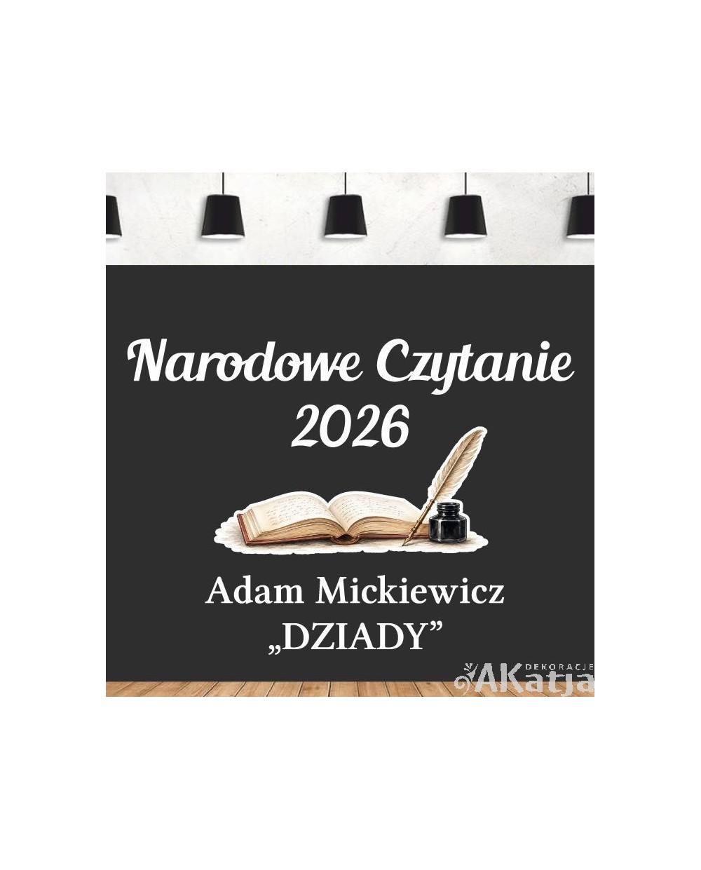 Plakat Narodowego Czytania.